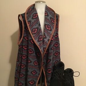 🔥Best offers , NWT, Simply Southern large, oversized, side pockets, open vest